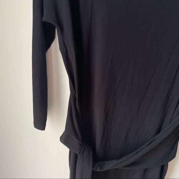 Aritzia Babaton The Group Friedman wrap / shift black dress S - Picture 10 of 11